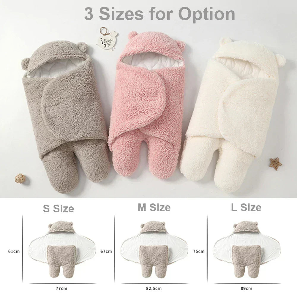 SnuggleBear™ - Câlin chaud pour bébé - Doux et délicieux