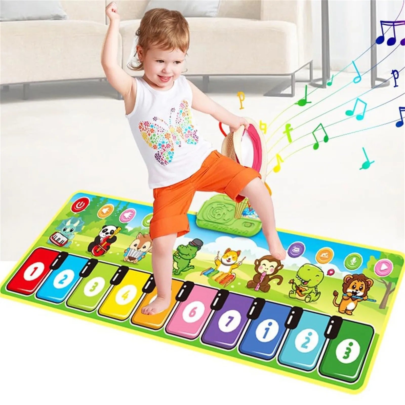 Piano Mat™ - Hudební hračky - Podlahové piano