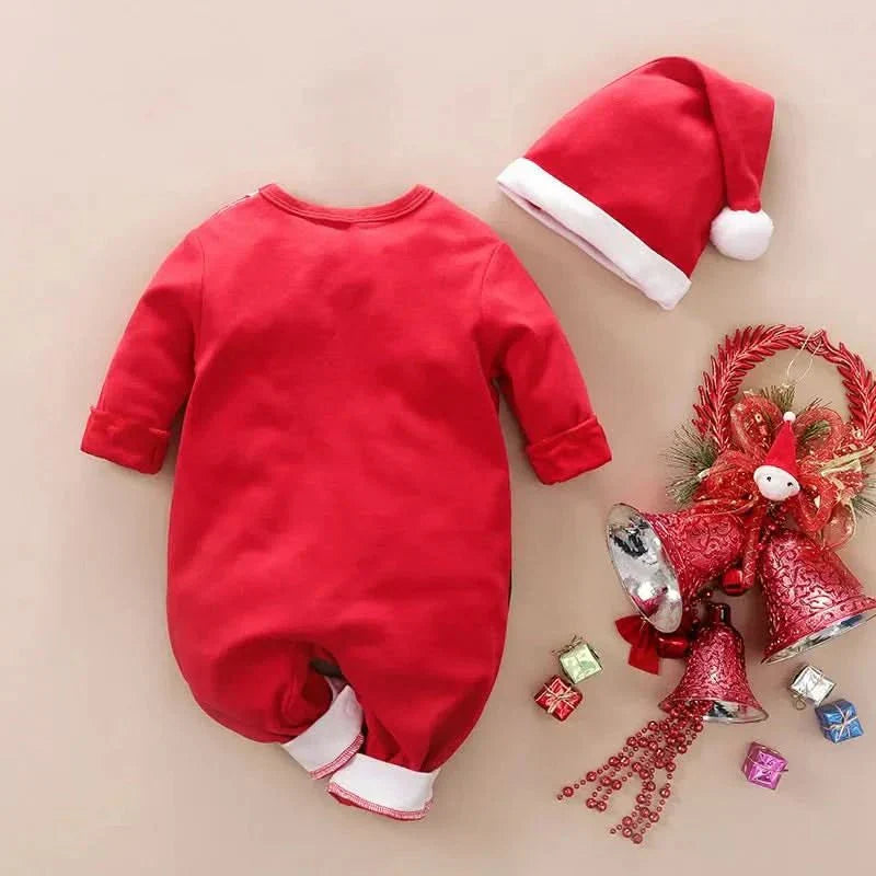 PetitNest Baby Christmas Costume Festive Suit For First Christmas Soft Cotton Comfort