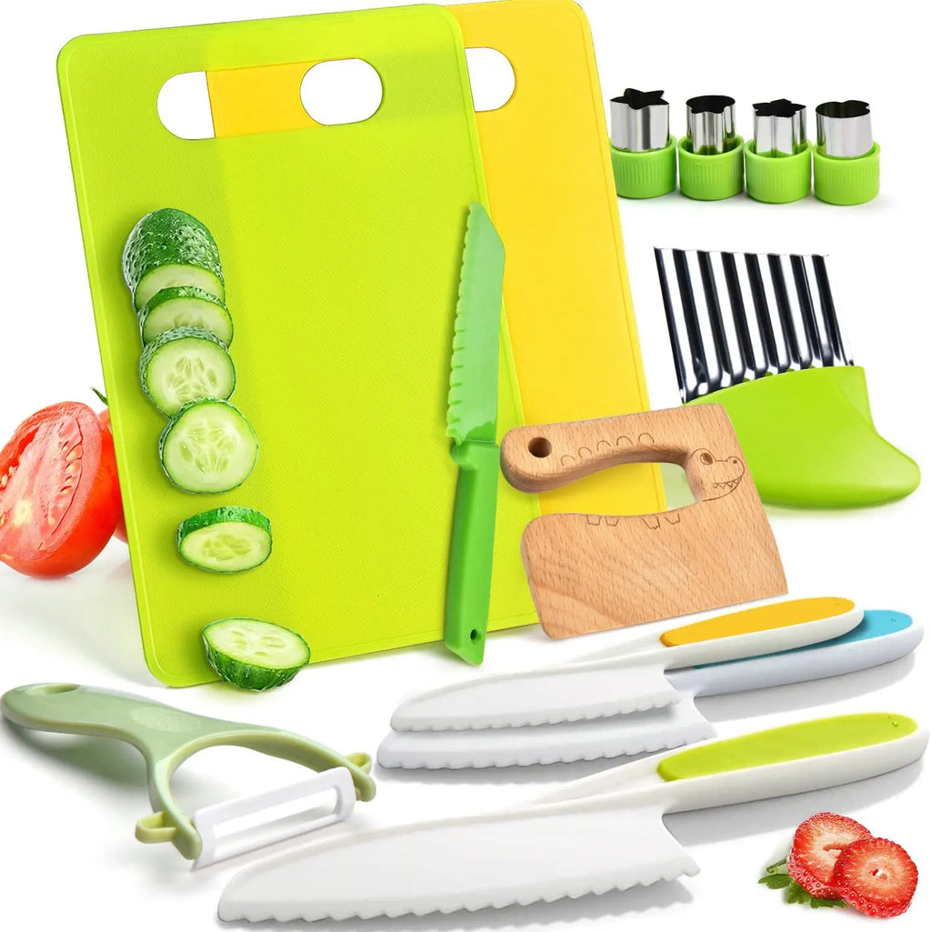 Junior Chef Set™ - Safe cutting - Kitchen set for children