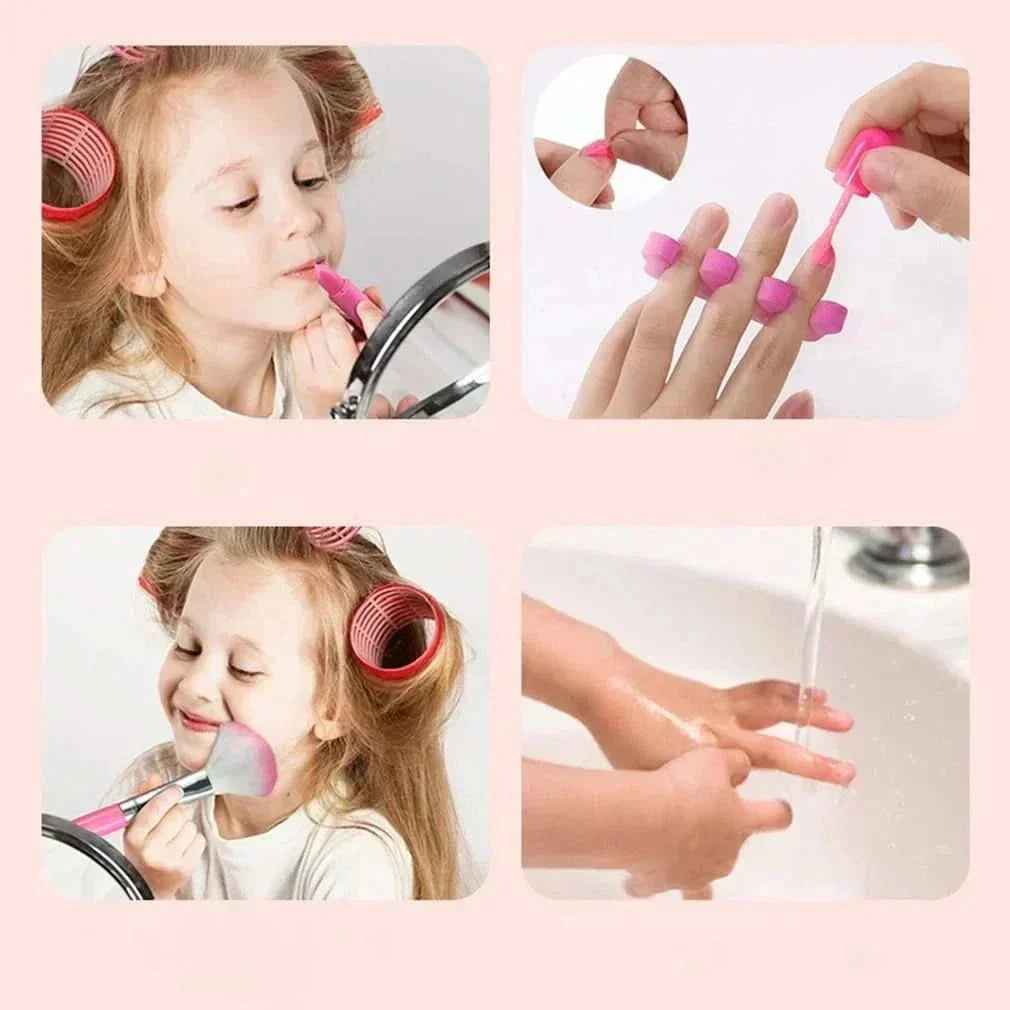 NovaGlow Kinder-Make-up-Set Sicherer Glanzspaß für kreative kleine Künstler