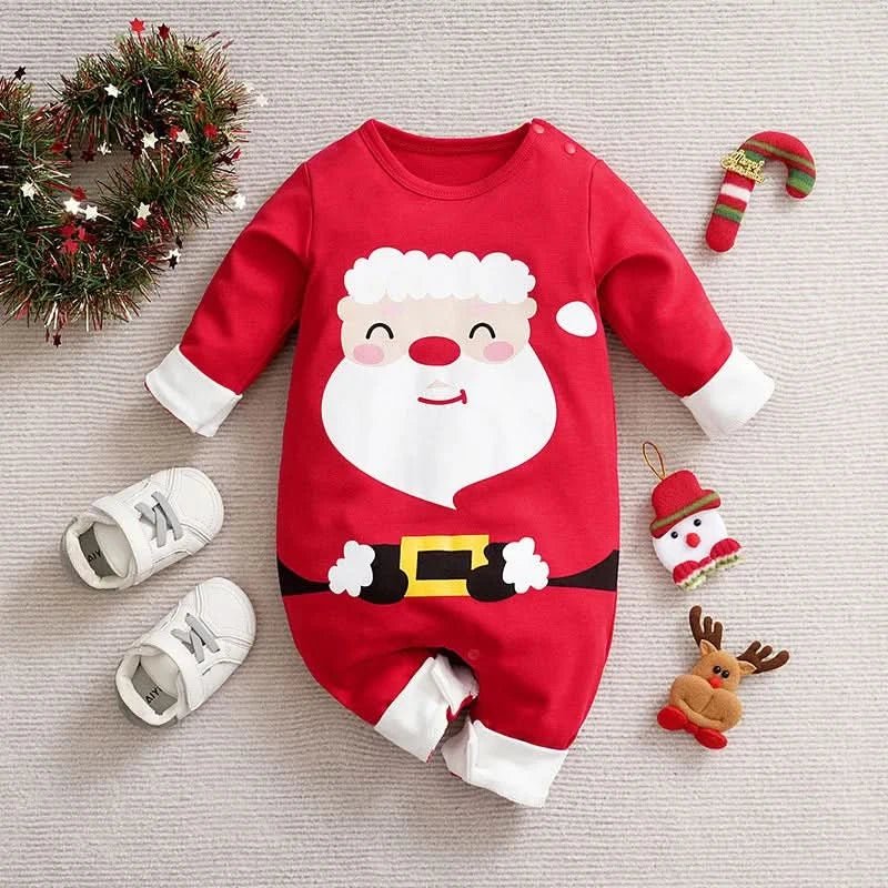 PetitNest Baby Christmas Costume Festive Suit For First Christmas Soft Cotton Comfort