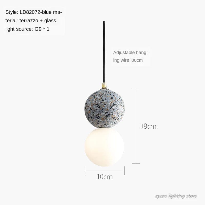 AuroraTerra Terrazzo Pendellampe for stilfulle interiører