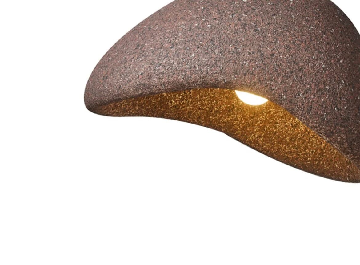 LumaRook Wasabi flekket bordlampe for koselig, varm glød