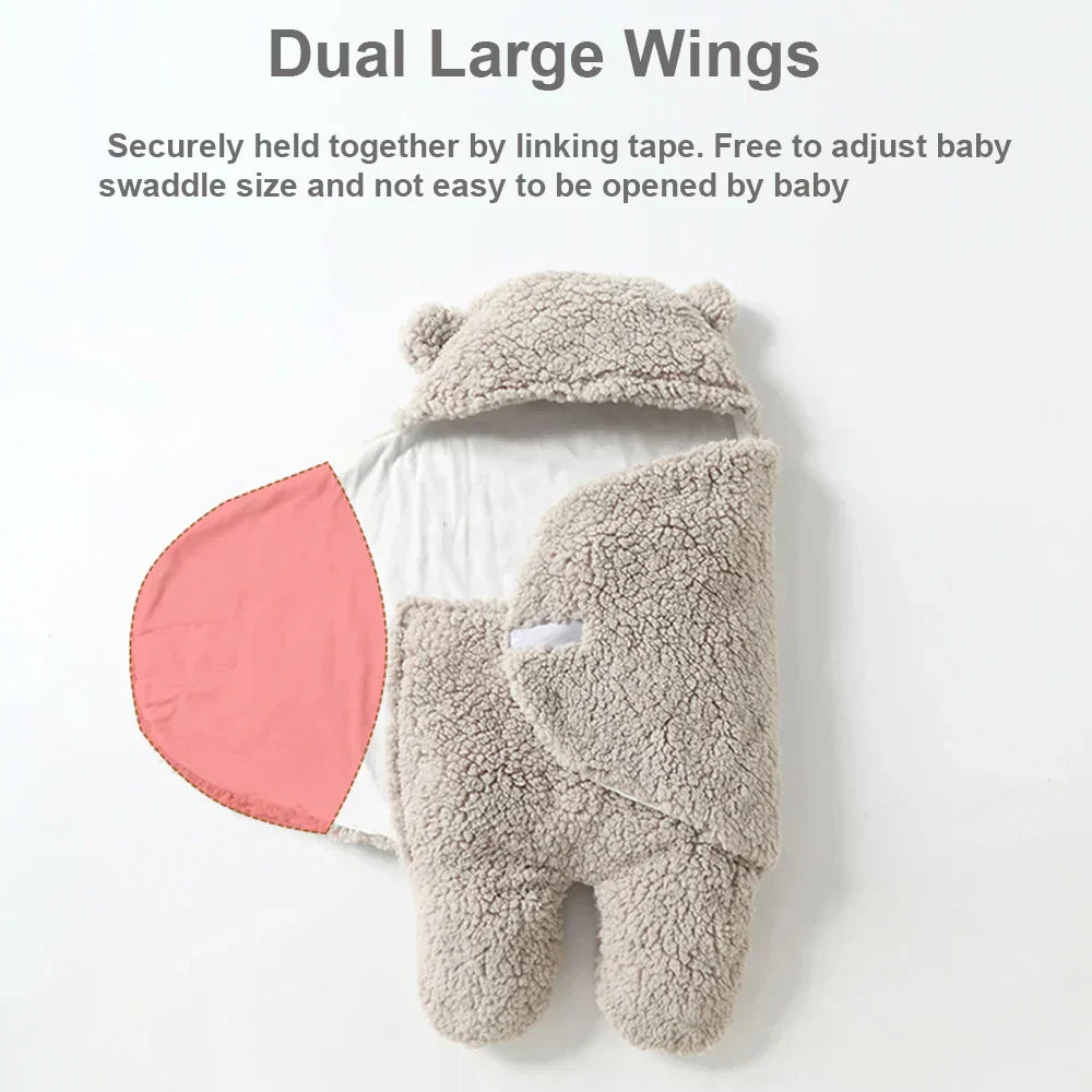 SnuggleBear™ - Câlin chaud pour bébé - Doux et délicieux
