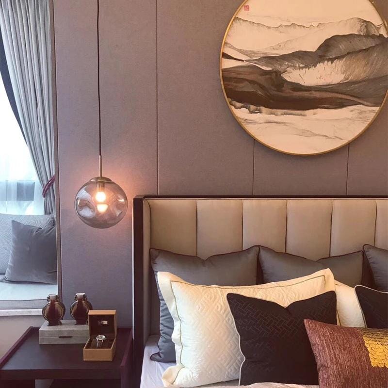 Novae Glass Pendant Light With Minimalist Silhouette