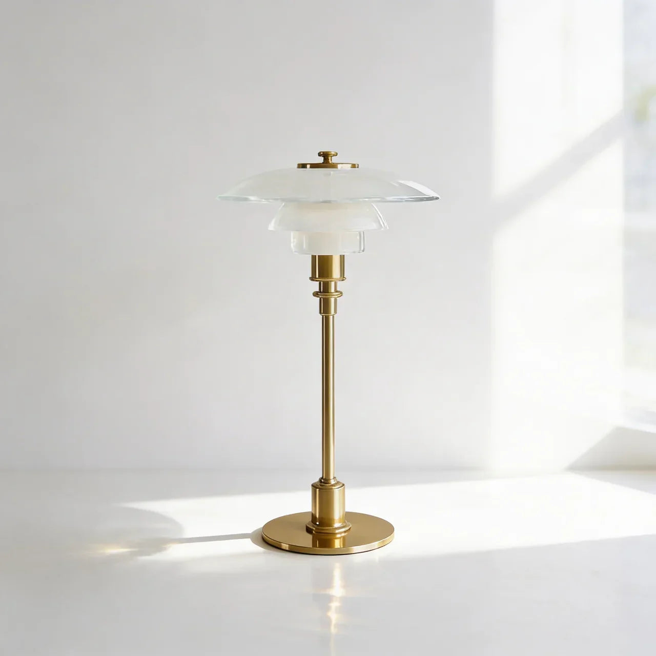 Dánská moderní stolní lampa s jemným ambientním světlem pro jakoukoli místnost