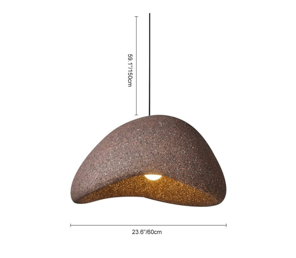 LumaRook Wasabi flekket bordlampe for koselig, varm glød