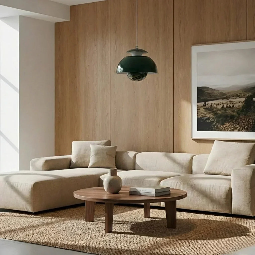Moderne Kugel-Hängeleuchte für zeitgenössische Räume und Ambiente