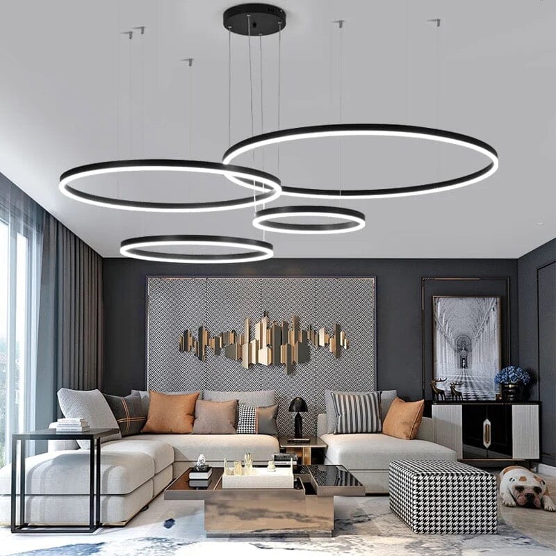 Cirkulær Luna Lampe