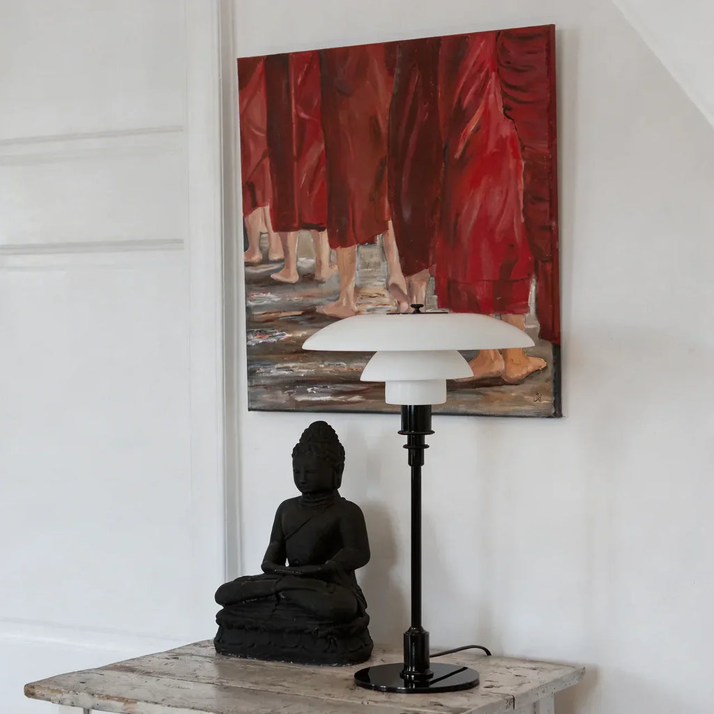 Dánská moderní stolní lampa s jemným ambientním světlem pro jakoukoli místnost