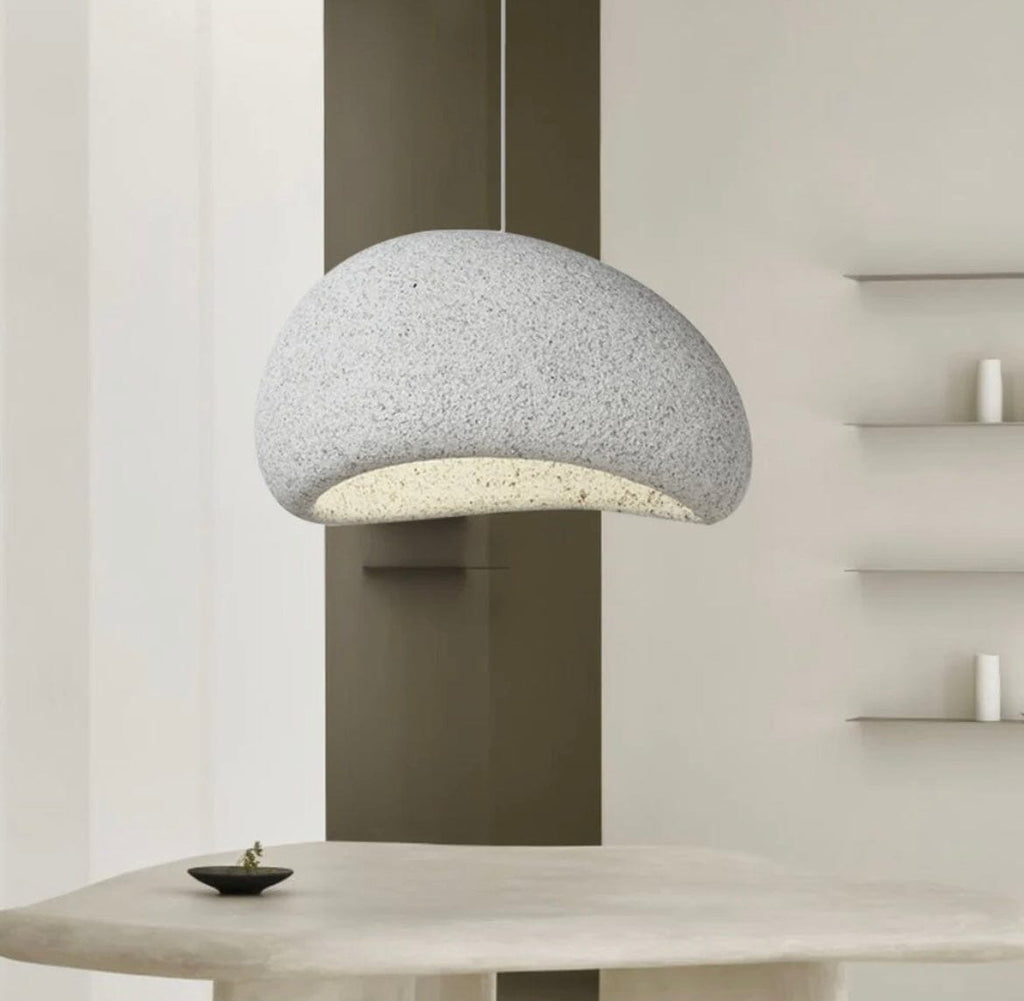 LumaRook Wasabi flekket bordlampe for koselig, varm glød