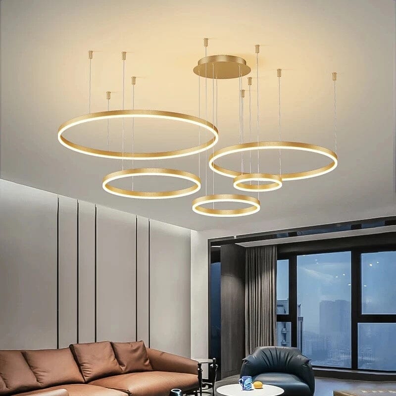 Cirkulær Luna Lampe