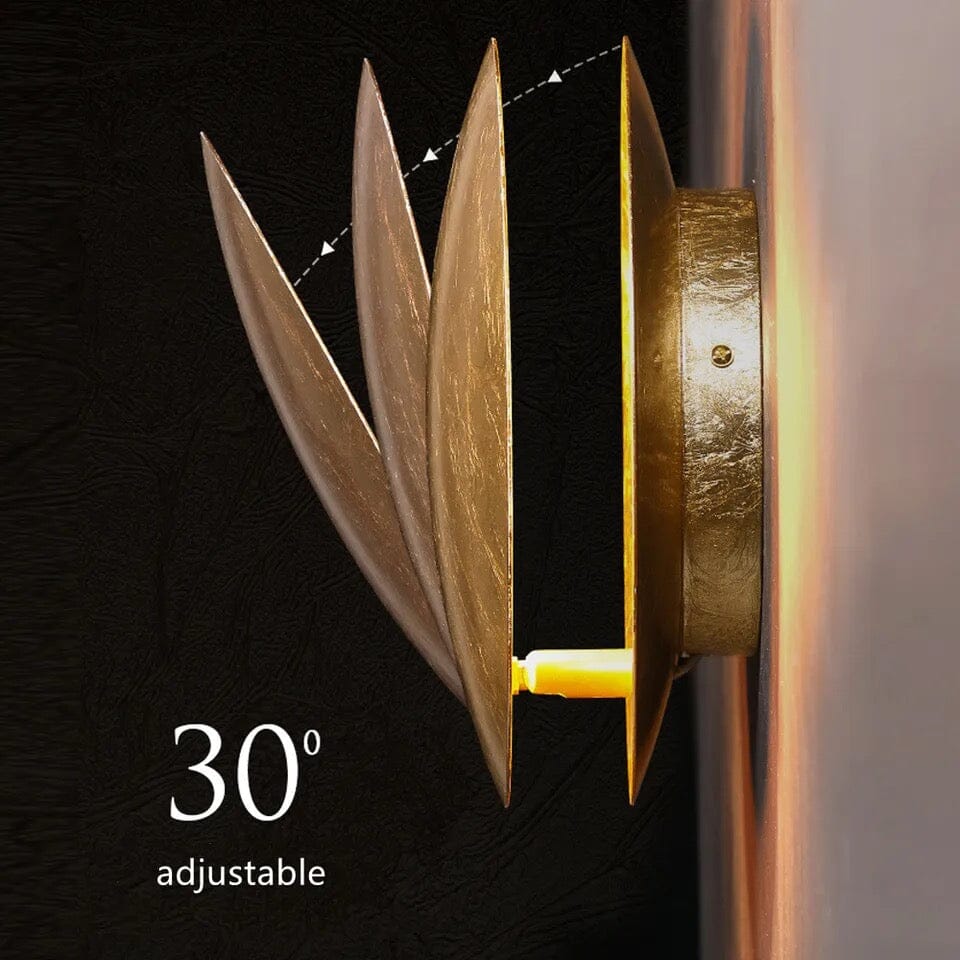 Nocturne Měsíční nástěnná lampa nastavitelná LED světlo 30 stupňů
