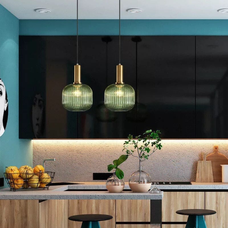 Rosalie riflet glasspendler Nordic Glow for kjøkken