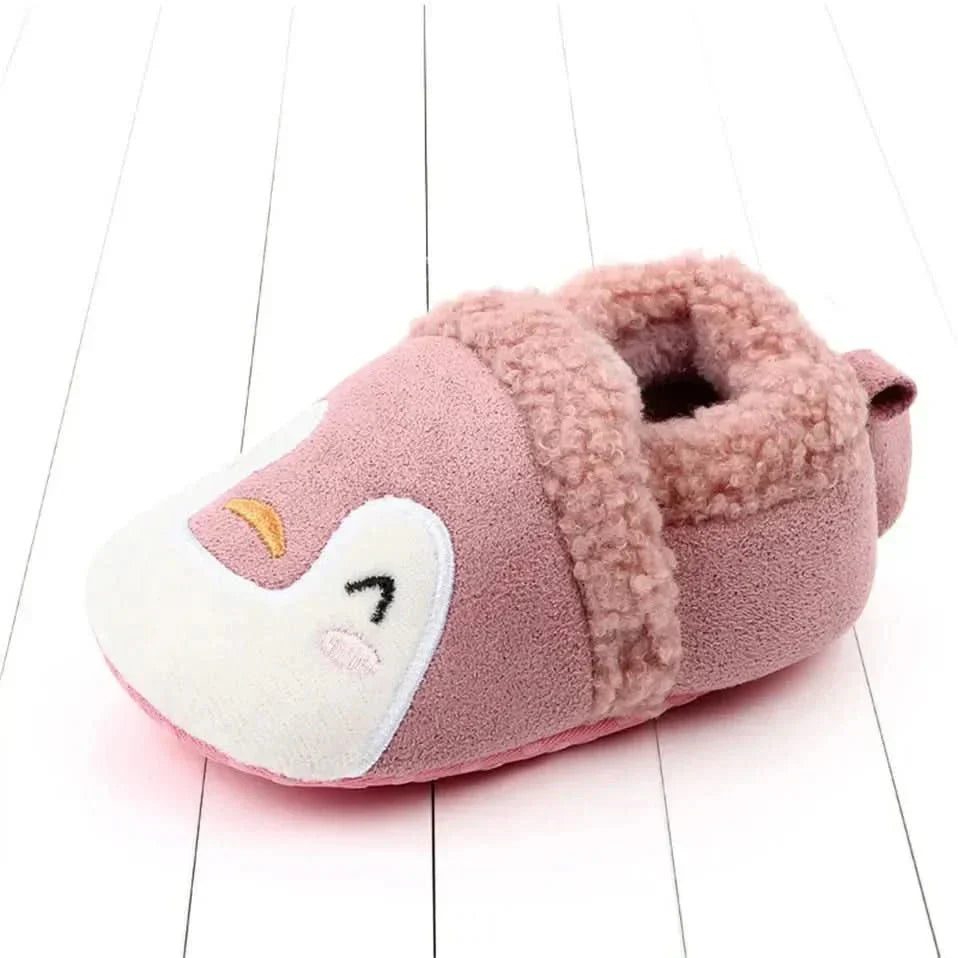 CozyTreadsの滑り止めベビー用スリッパ オールシーズン快適でしっかりグリップ