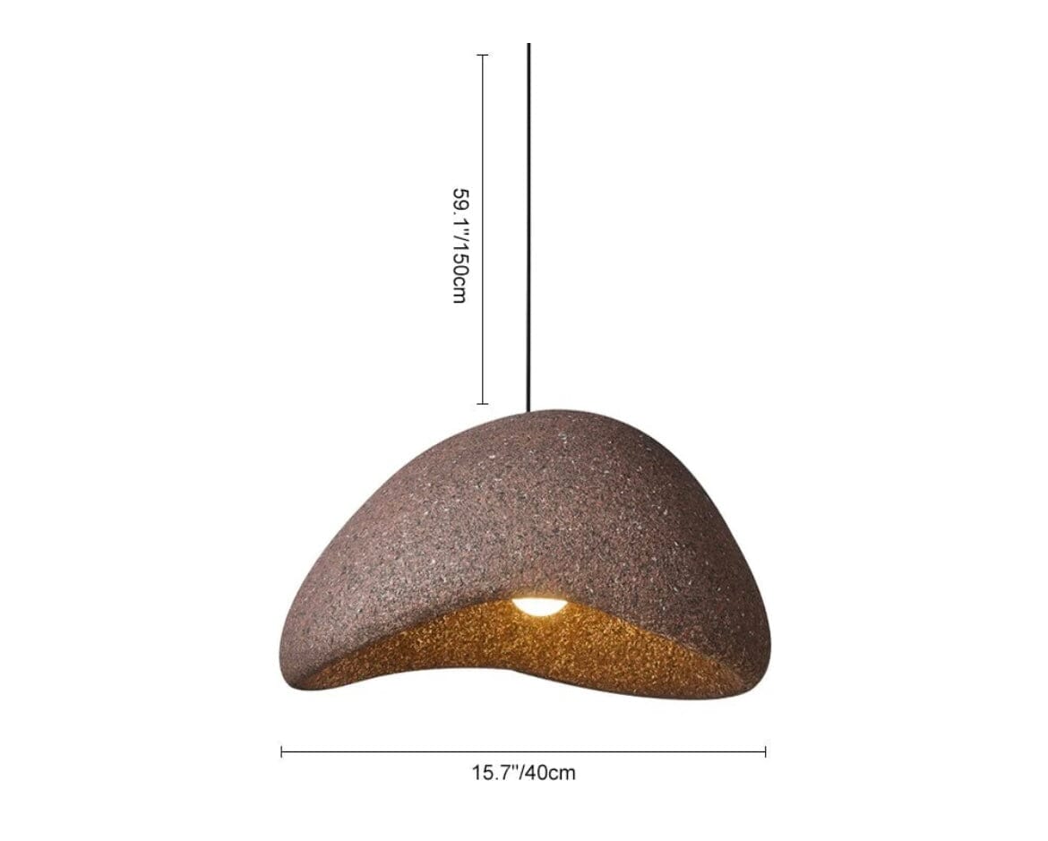 LumaRook Wasabi flekket bordlampe for koselig, varm glød