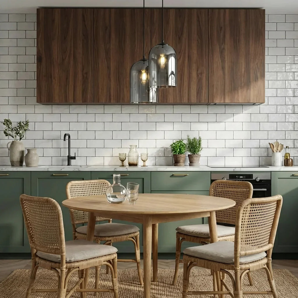 Double Glass Dome Ceiling Pendant Light For Living And Dining Areas