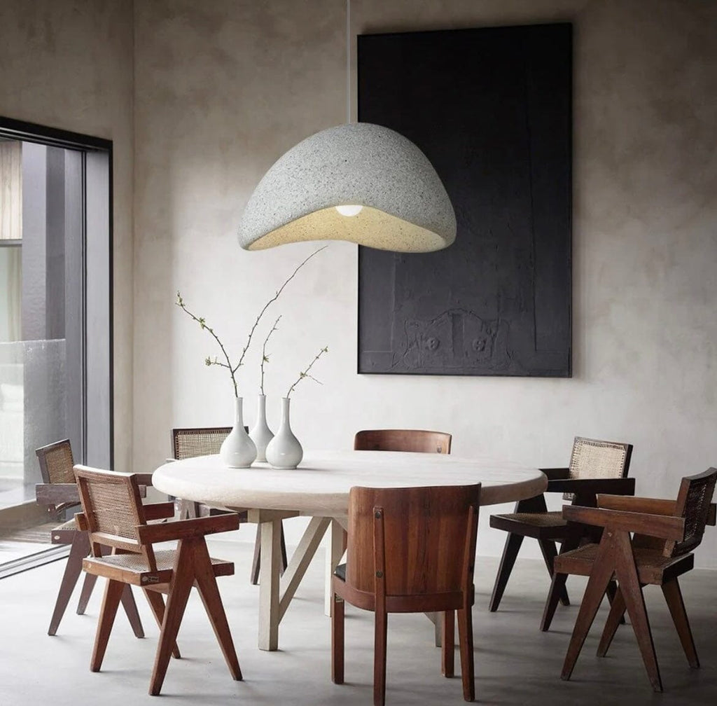 LumaRook Wasabi flekket bordlampe for koselig, varm glød