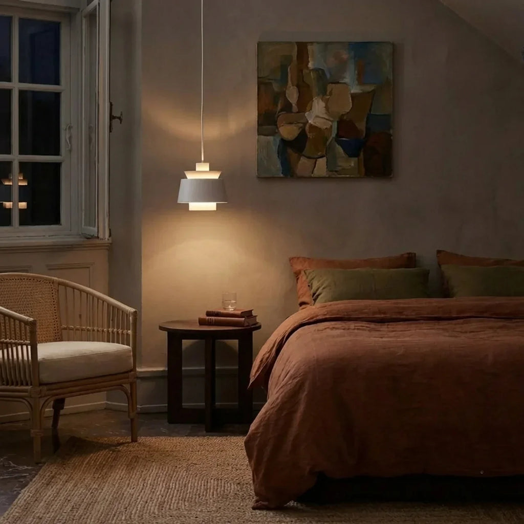 Nordic Cone Pendant Ceiling Light With Metal Shade