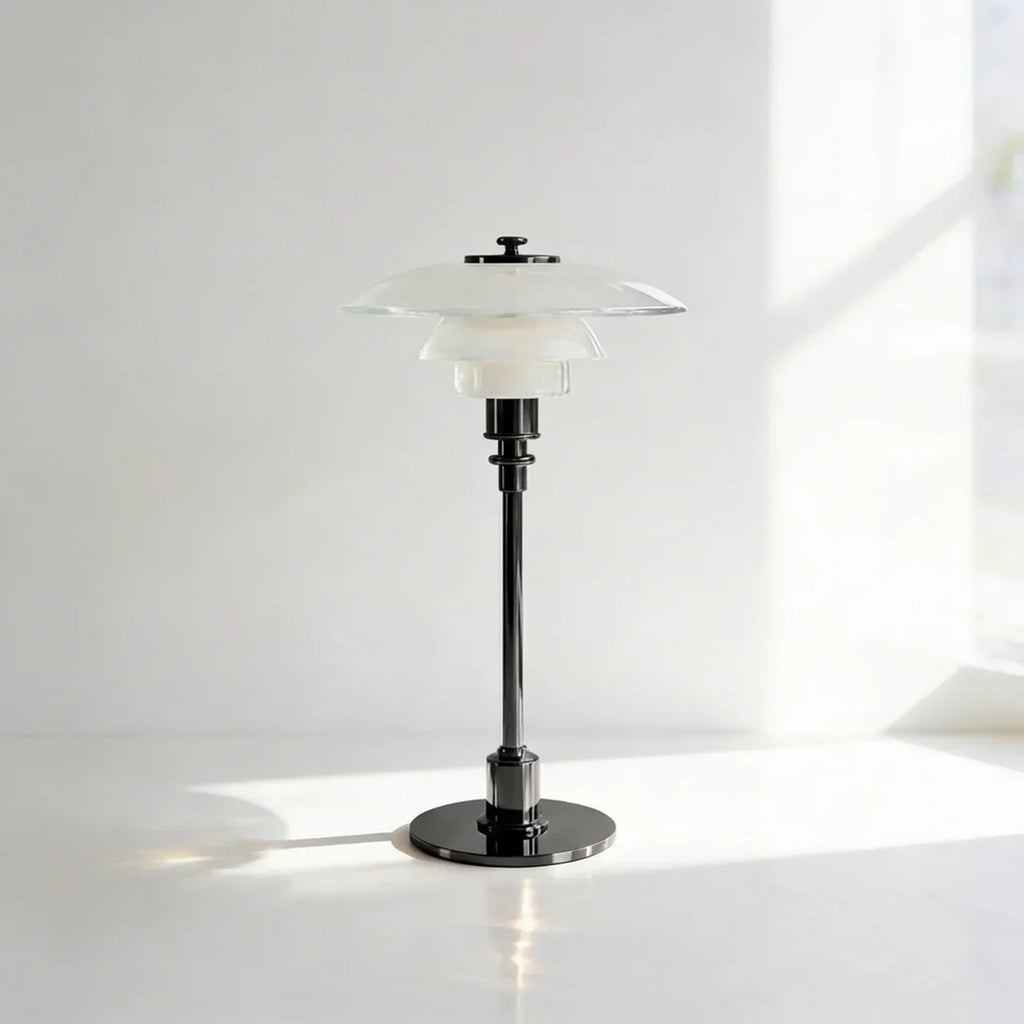 Dánská moderní stolní lampa s jemným ambientním světlem pro jakoukoli místnost