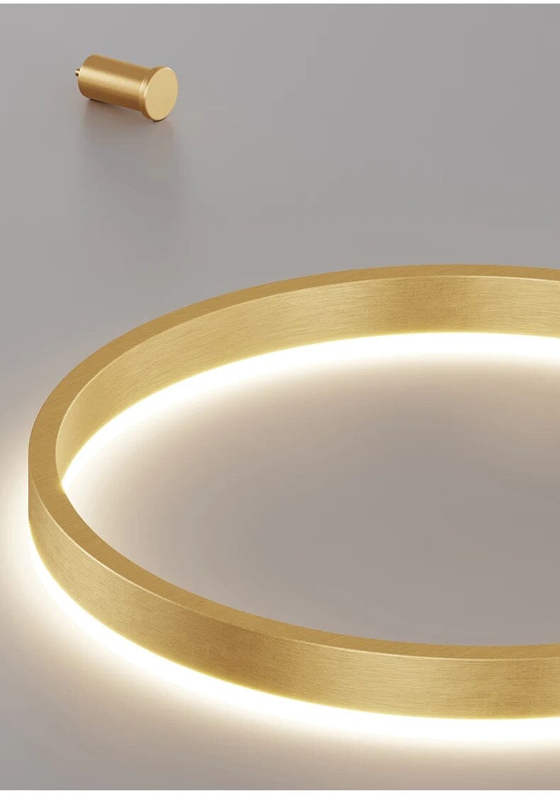 Cirkulær Luna Lampe