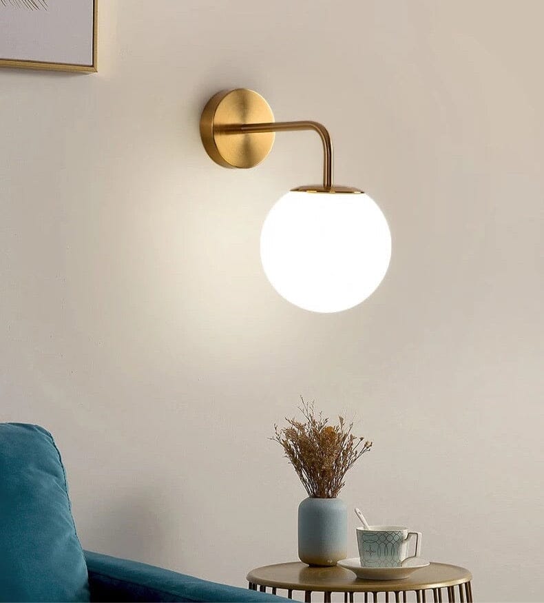 Lampe Murale Virelle Cadre en Fer Avec Éclat Chaleureux et Finition Élégante