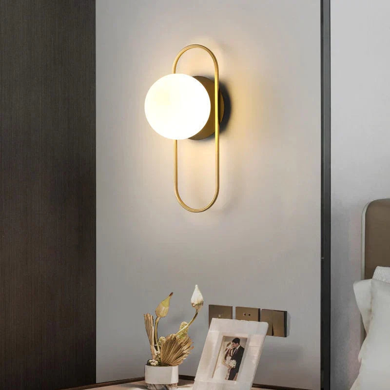 AstraLume Nástěnná lampa severský moderní obývací pokoj
