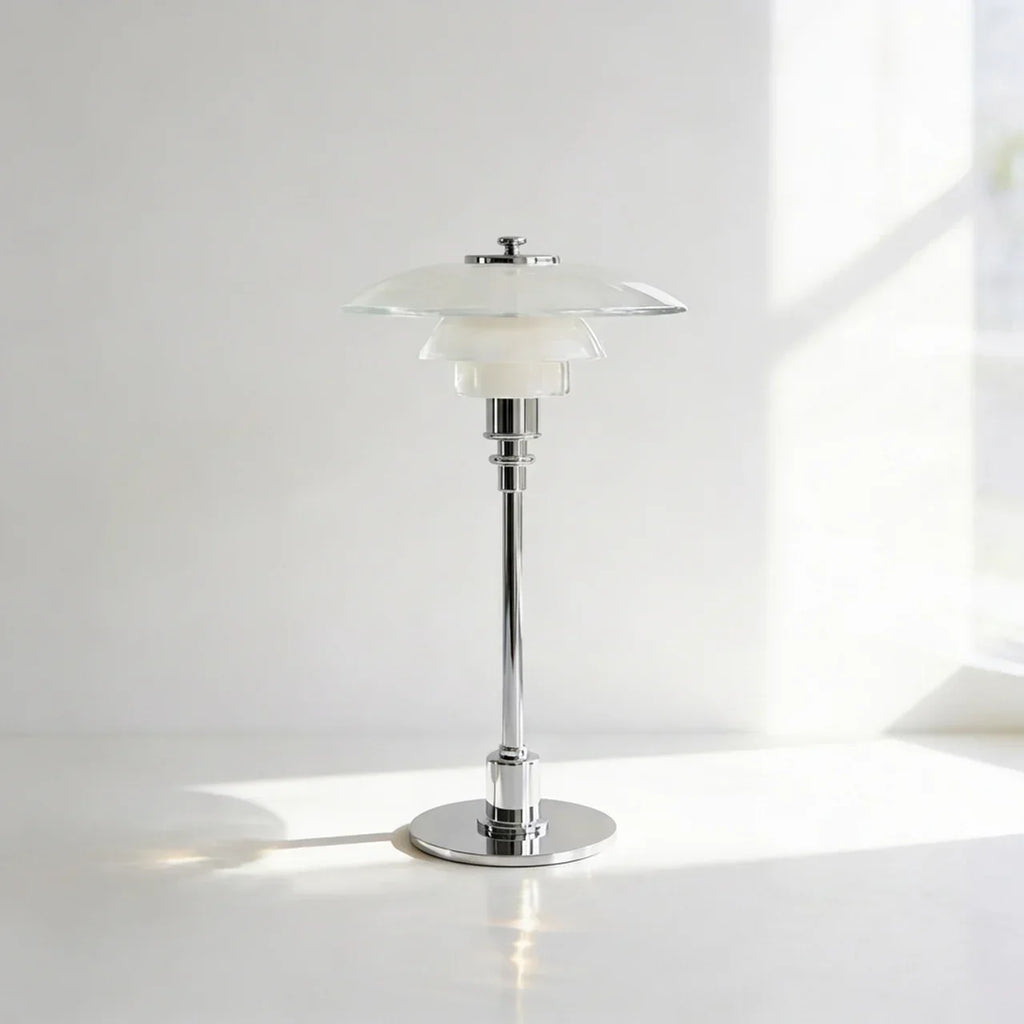Dánská moderní stolní lampa s jemným ambientním světlem pro jakoukoli místnost