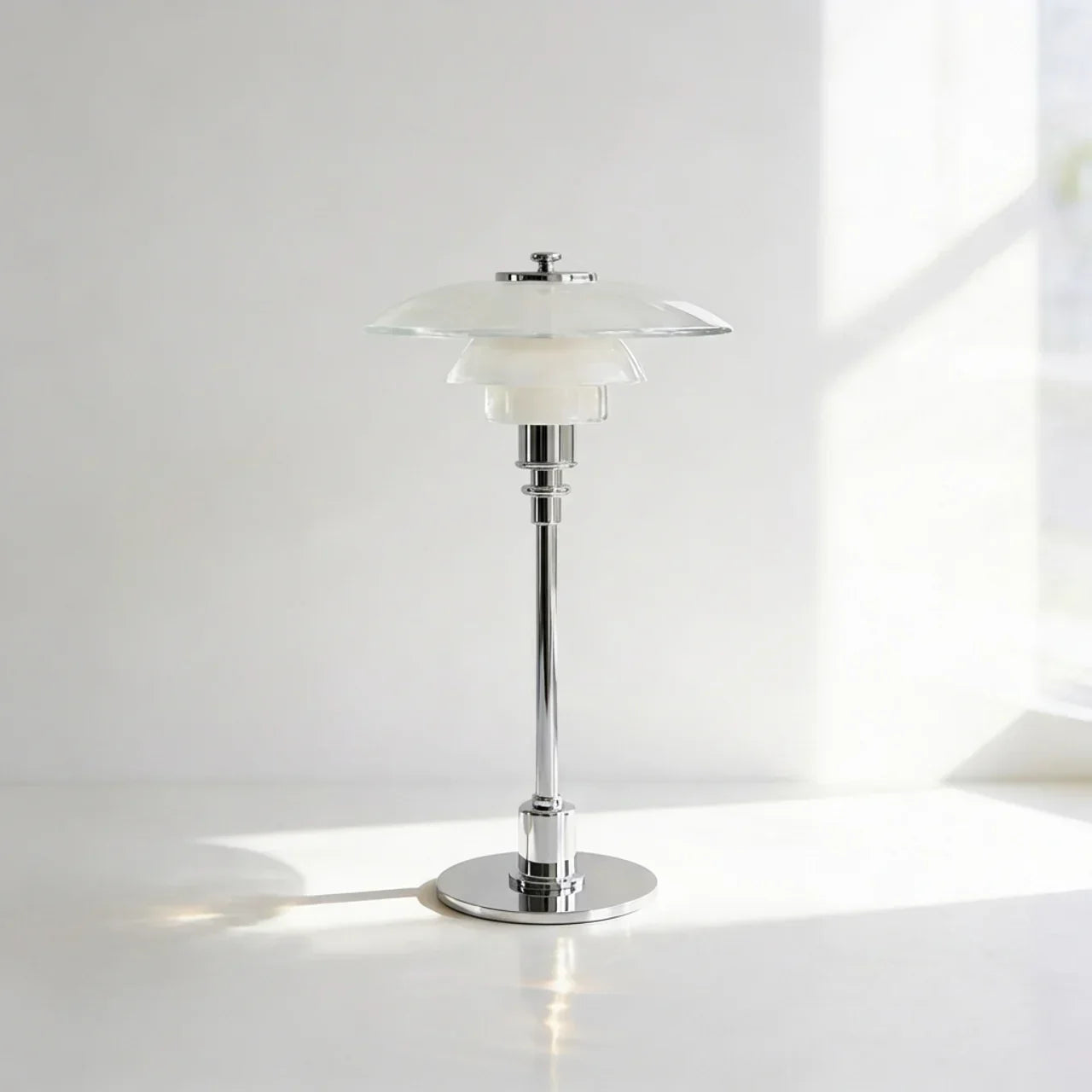Dánská moderní stolní lampa s jemným ambientním světlem pro jakoukoli místnost