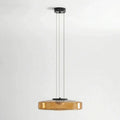 Bauhaus Style Glass Pendant Featuring Integrated LED