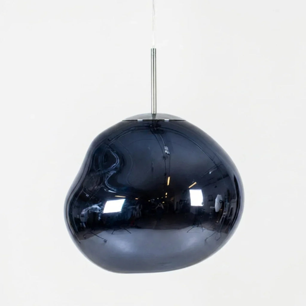 Organická stylová akrylová závěsná lampa pro moderní interiéry