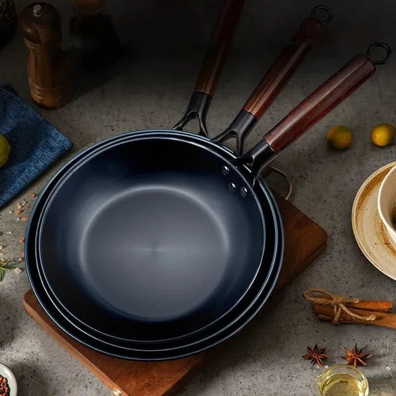 ForgeVerra Premium Cast Iron Pan With Non Stick Coating For Even Cooking