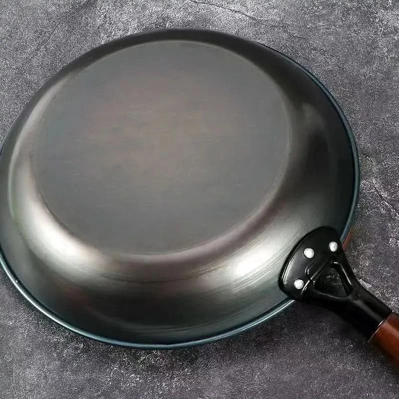 ForgeVerra Premium Cast Iron Pan With Non Stick Coating For Even Cooking