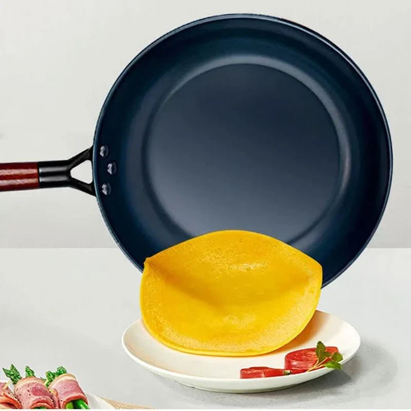 ForgeVerra Premium Cast Iron Pan With Non Stick Coating For Even Cooking