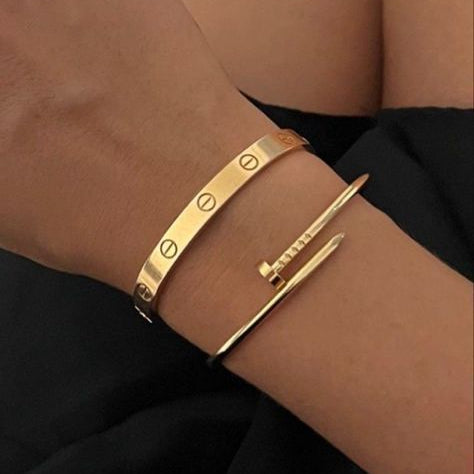 18K vergoldetes Armband mit verstellbarer Passform und hypoallergen für luxuriösen Alltagsschutz