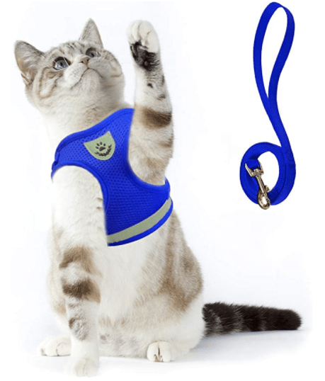 TrailTide ausbruchssicheres Katzen-Geschirr mit reflektierenden Details