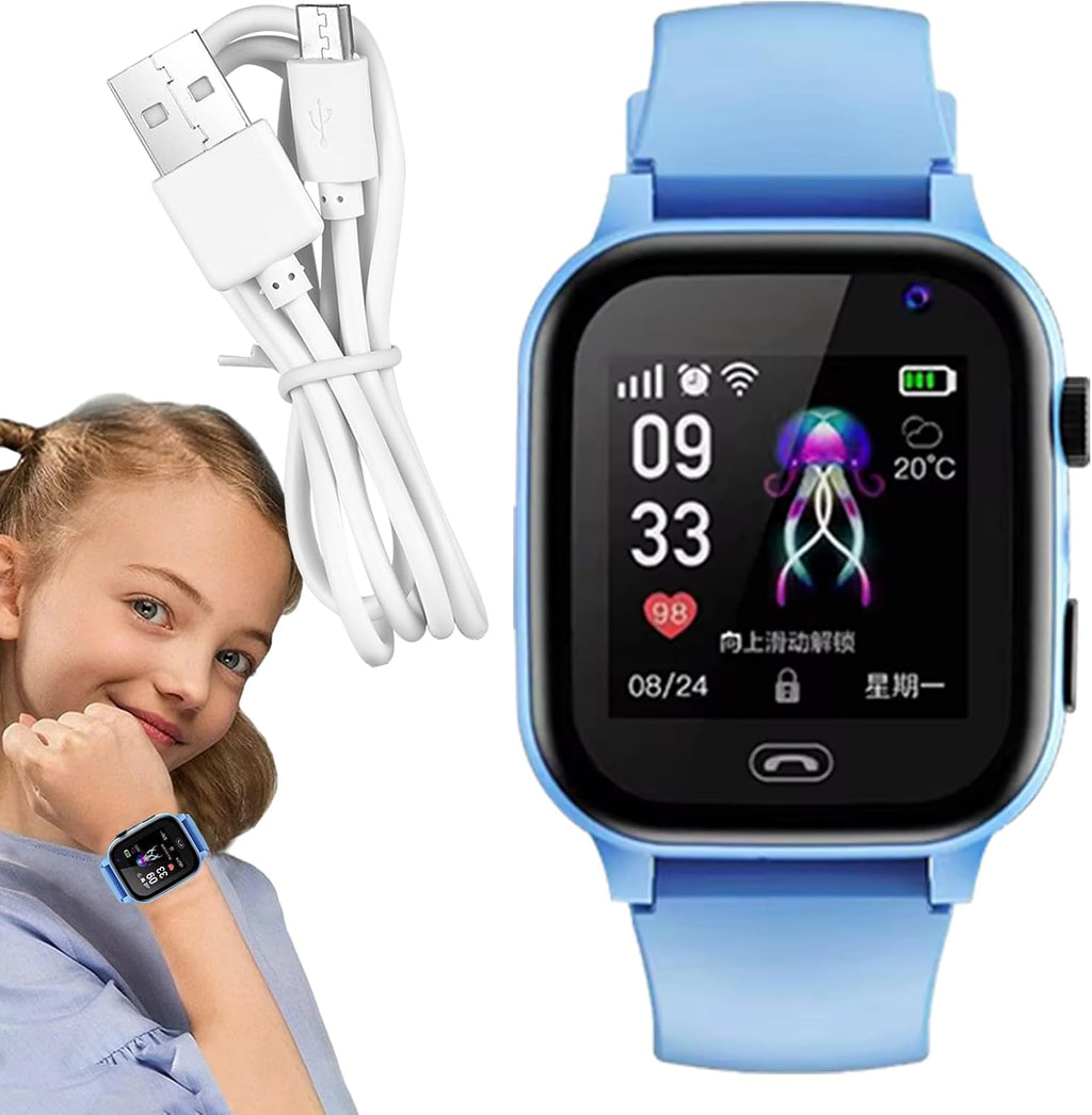 KidTrack Pro 4G GPS Watch with Camera SOS IP67 Waterproof