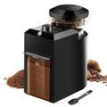Mlýnek na kávu s 28 nastaveními mletí a plochými kameny pro espresso a french press