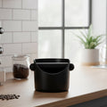 KNOCKDROP Mini Coffee Grounds Disposal Bin For Clean Counter Surfaces