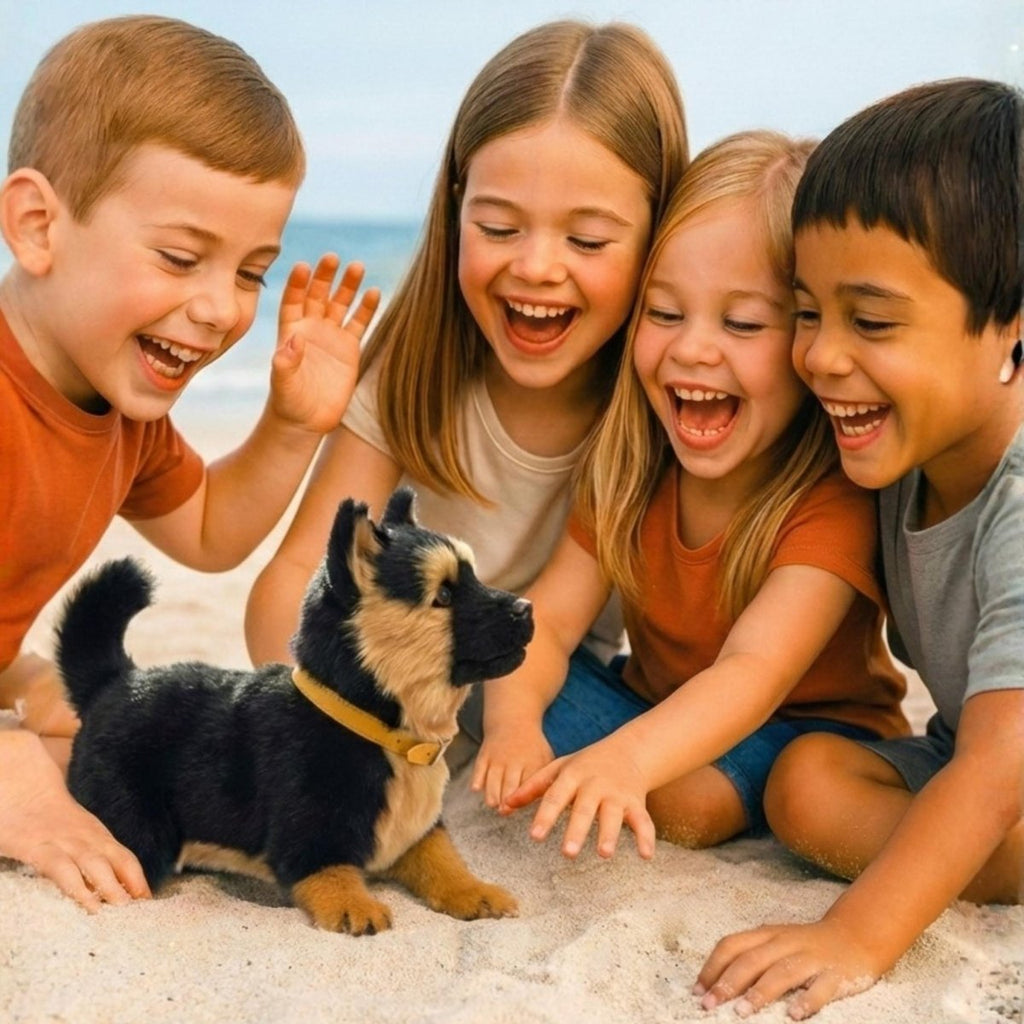 PUPPORA Plyšová hračka pro psy s realistickým vzhledem