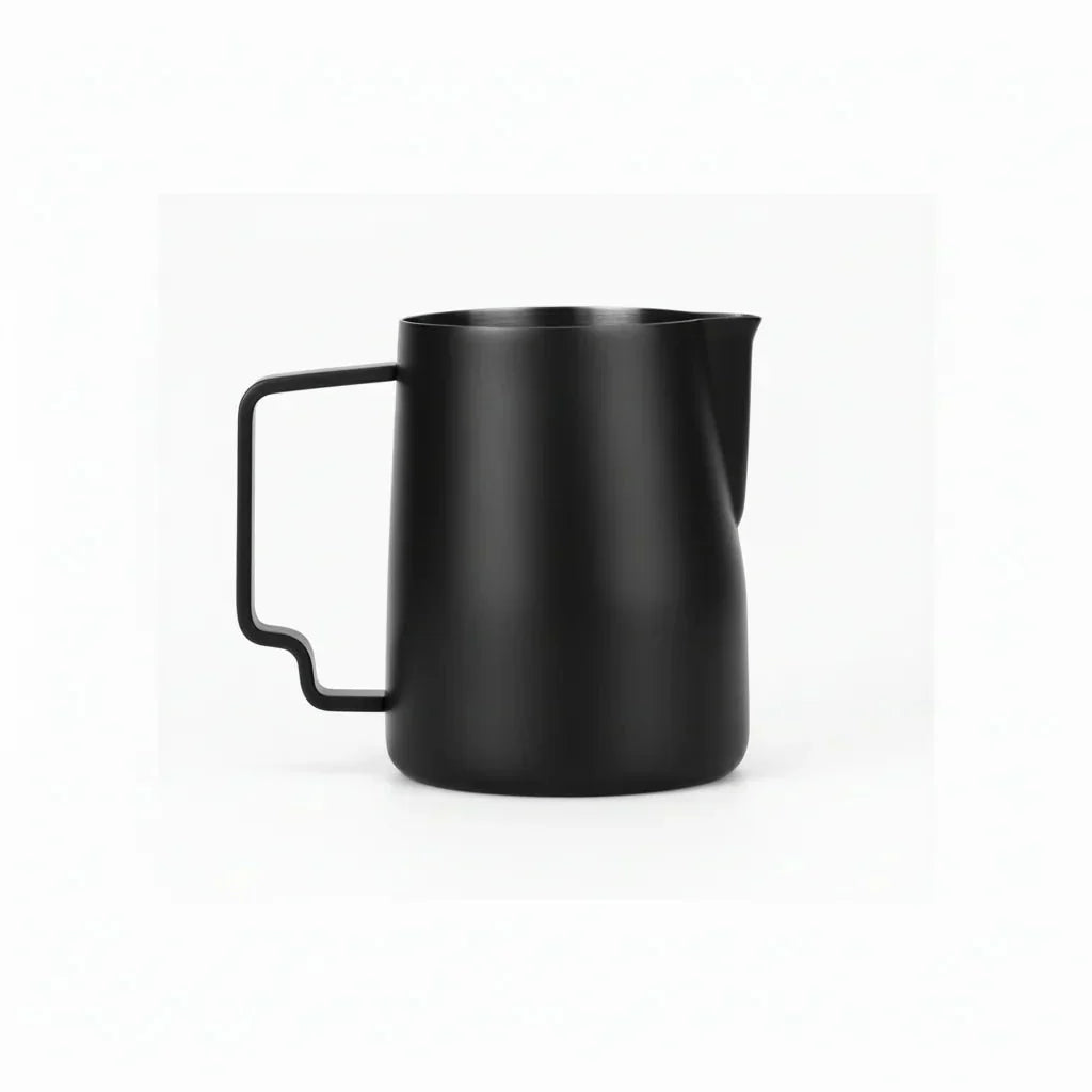 Pichet en acier inoxydable LATTEWHIRL pour mousser rapidement le lait