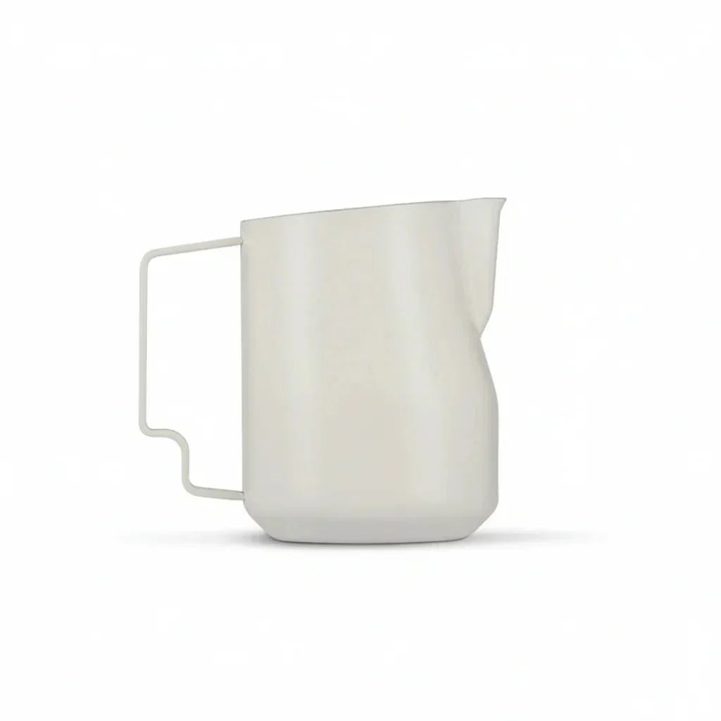 Pichet en acier inoxydable LATTEWHIRL pour mousser rapidement le lait