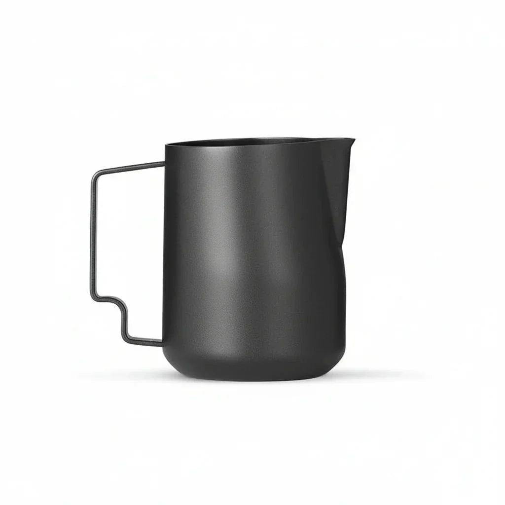 Pichet en acier inoxydable LATTEWHIRL pour mousser rapidement le lait