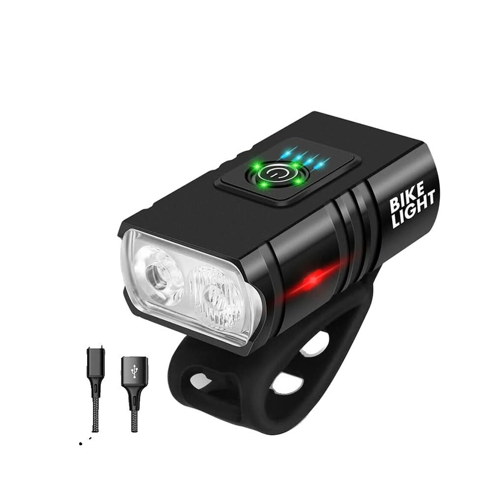 Rechargeable USB Bike Light 1500 Lumens for Night Visibility