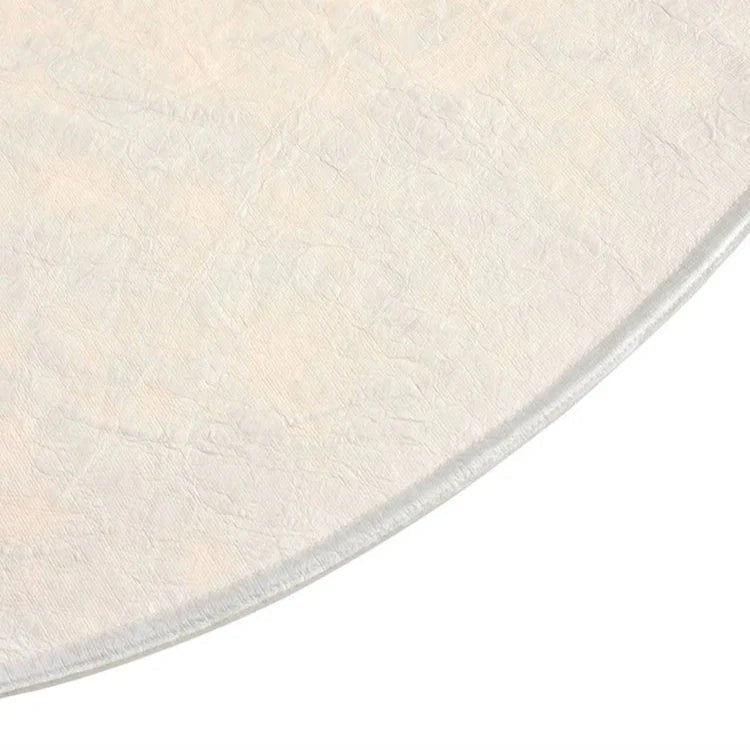 LED takpendellampe med silkeskjerm og metallramme for spisestue og stue