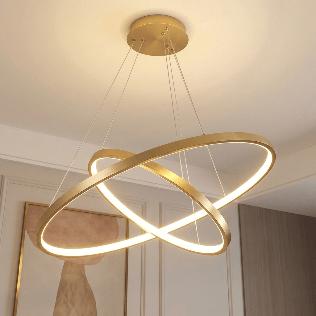 LED gyűrűs csillár, modern állítható többgyűrűs mennyezeti lámpa