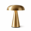 Trådløs LED Bordlampe Med Retro Sopp Touchlampe For Soverom Og Skrivebord