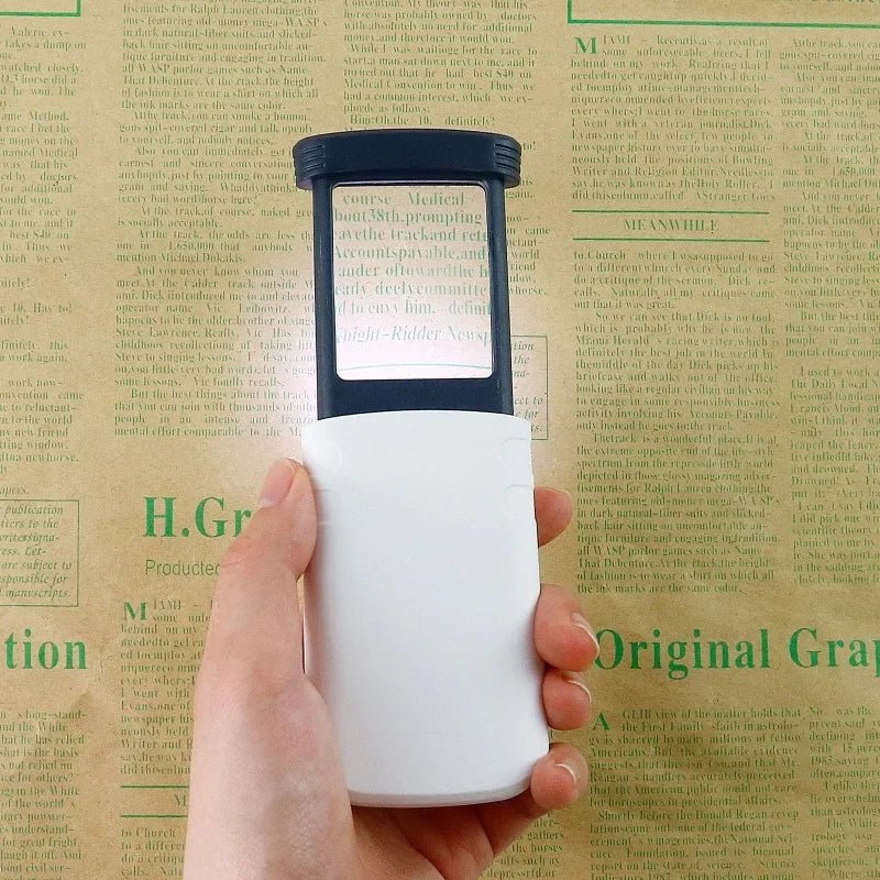 LENSFLIP Foldable Magnifier With 4X LED For Reading And Crafts