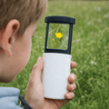 LENSFLIP Foldable Magnifier With 4X LED For Reading And Crafts